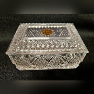 The JG Durand Cristal d'Arques France Fontenay Genuine 24% Lead Crystal Trinket